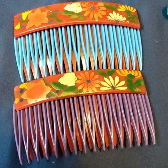 Vintage Goody/Mix 9 Piece Hair Accessories/Clips Lot - Picture 7 of 8